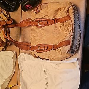 Michael Kors bag with cover